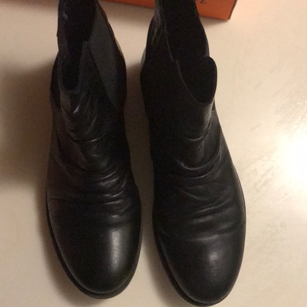 Miz Mooz black leather boots